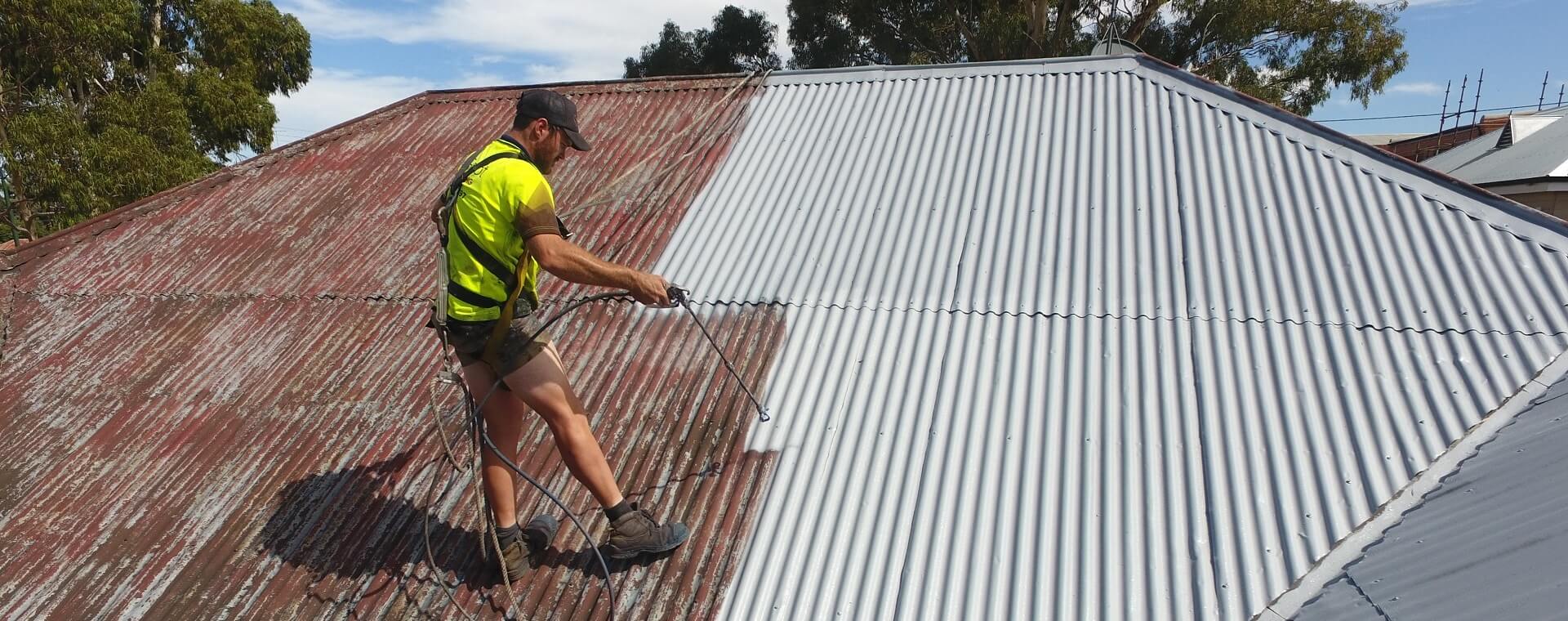 Commercial Roof Spraying Service Gold Coast
